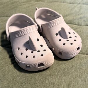 Kids Shark Crocs size 9 toddler